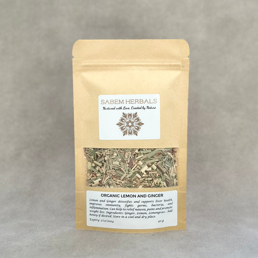 Lemon and Ginger Tea