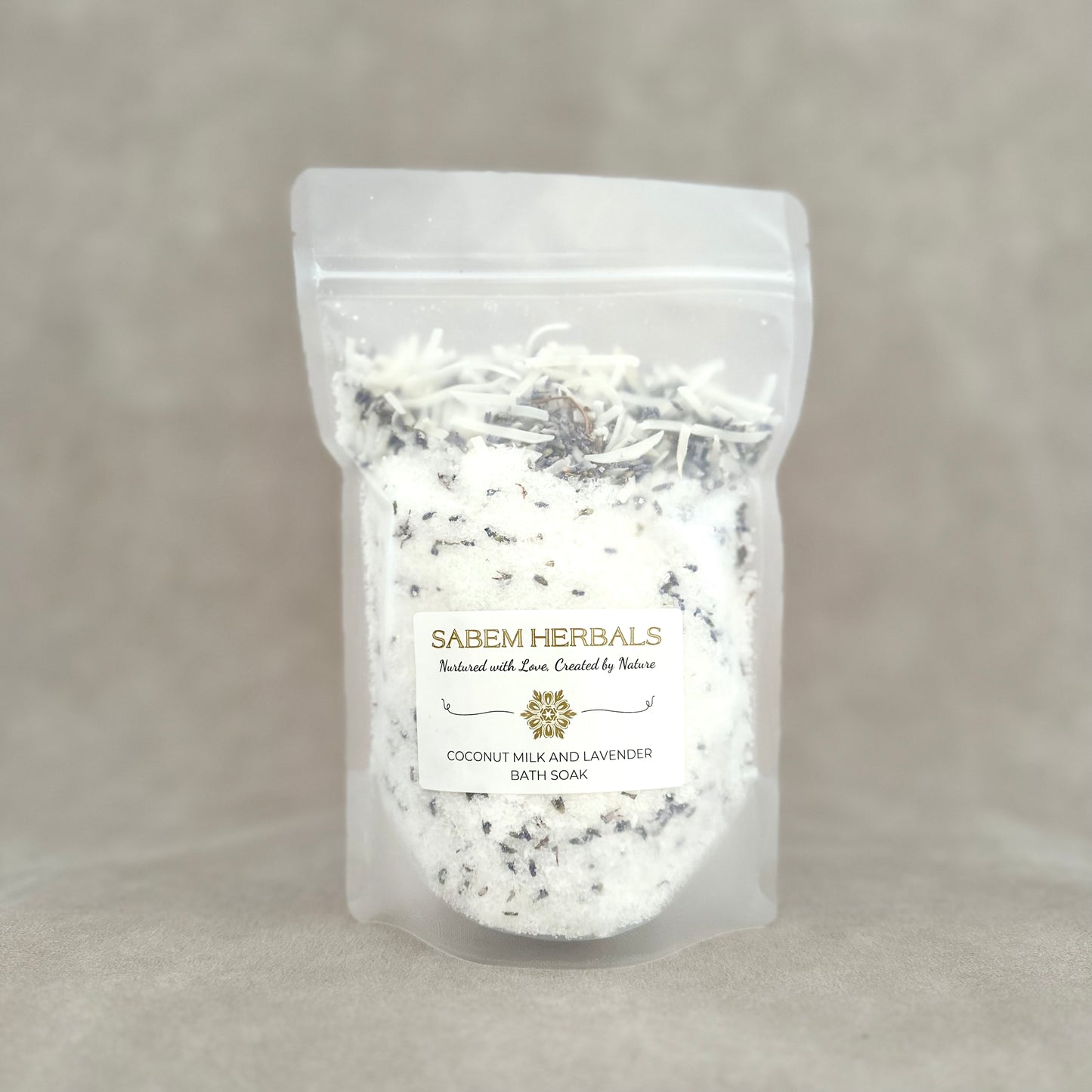 Coconut Milk and Lavender Bath Soak
