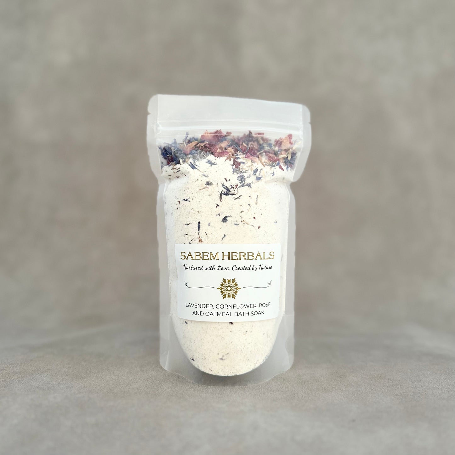 Lavender, Cornflower, Rose and Oatmeal Bath Soak