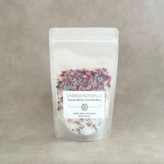 Rose and Lavender Bath Soak